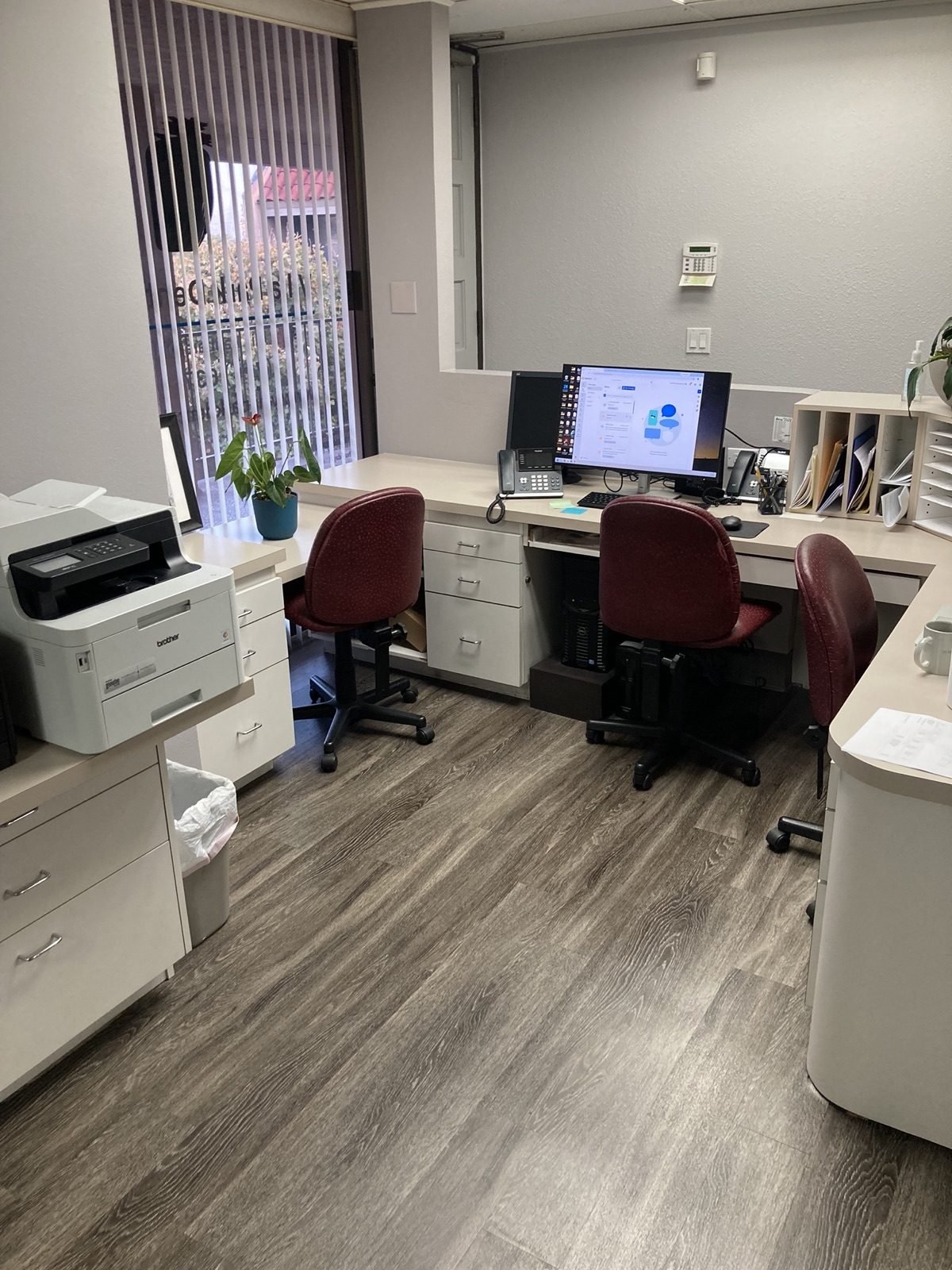 Front desk at Villa Park Dental Care
