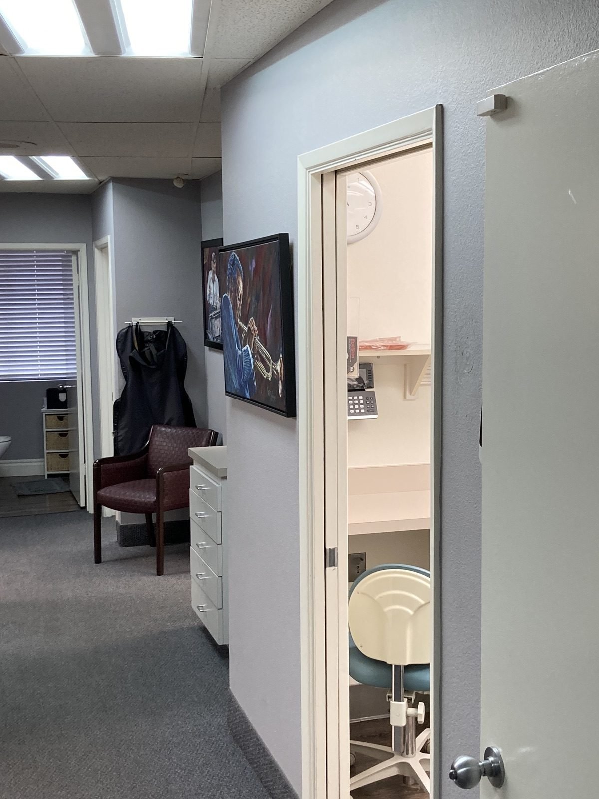 Treatment room at Villa Park Dental Care